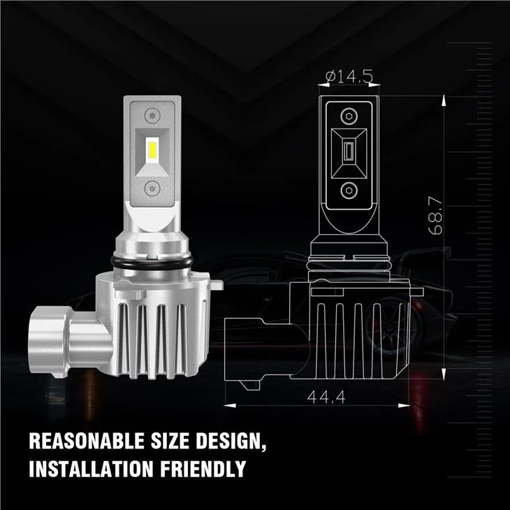 Super Bright Led Headlight H7 H11 9005 9006 Led Fog Light For Cars 24 Months Warranty