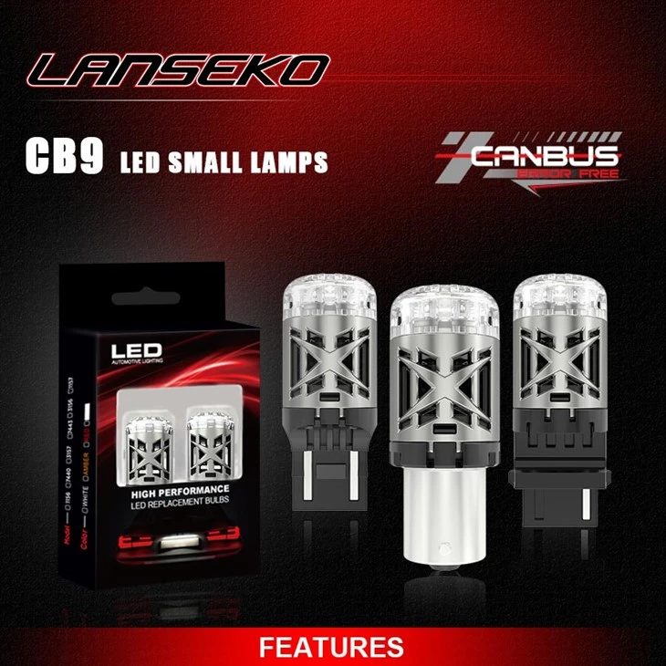 360 Degree 26W LED Car Light 7440 Error Free